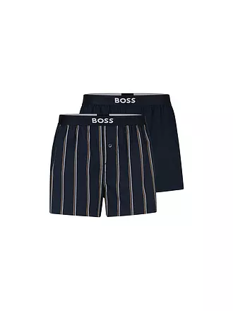 BOSS | Boxershorts lot de 2 open blue | 